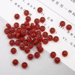 7x4mm 100 tk akr&uuml;&uuml;list lahtised lamedad naeratushelmed moeehtete valmistamiseks DIY k&auml;ev&otilde;ru kaelakee sinine
