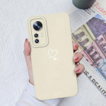 Xiaomi 10 11 12 13 Lite 10T 11T 12T 12S Ultra 11X Pro &uuml;mbriste jaoks, kate Fashion Love Heart kaamera kaitse ruudukujuline vedel silikoon Xiaomi kaitseraua jaoks Xiaomi Mi 6X