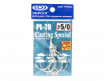 Vanfook PL-79 Casting Spetsiaalne &uuml;he konksu suurus 5/0 (4530)