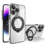 Plating Ring l&auml;bipaistev pehme &uuml;mbris Samsung Galaxy A04S A54 S22 S23 Ultra Plus Xiaomi Redmi Note 12 iPhone 15 14 13 12 11 Pro Max jaoks Magsafe'i kaane jaoks For Samsung Galaxy A04S h&otilde;be