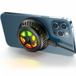 Magnetiline juhtmevaba laadija pooljuht jahutusventilaatori hoidik Iphone 11 12 13pro Max 7,5 W kiirlaadimisega LED-telefoni radiaatorile as picture must