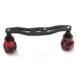 LIXADA Carbon Baitcasting trollingrulli k&auml;epide, vasak parem, &uuml;likerge p&uuml;&uuml;girulli v&auml;nt kamuflaaž/punane