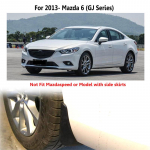 Eesmised tagumised auto porilapid Mazda 6 GJ GL Atenza 2013-2018 poriklapid Pritsmekaitsed porilapid porikaitse poritiiba autole