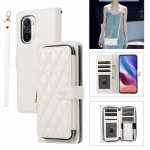 Paelaga lukuga rahakott Flip nahast telefoni&uuml;mbris XiaoMi 13T Pro 12T 11T POCO X5 X3 NFC F3 RedMi Note 13 12 11 11S 10 10S Google Pixeli 8 7 6 7A kaanele XiaoMi 11T (11T Pro) valge