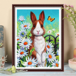 5D DIY Teemantmaal Armas j&auml;nku ristpiste komplekt Mosaiik Teemanttikandid Roos T&auml;isringi kandiline puur Kodukaunistus Round 30x40cm