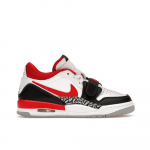 Air Jordan Legacy 312 Low GS Fire Red Laste tossud Valge Must Hundihall CD9054-160 36