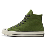 Converse Chuck 70 High Flannel Green Unisex Tossud Must A04284C 35 gray