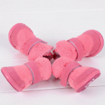 V&auml;ikese koera talvesoojad saapad libisemisvastased kutsikakingad Lemmikloomakassi hubased ja kaitsvad lumesaapad 5