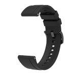 22 mm rihm Huawei kella GT 4 jaoks 46 mm silikoonist kellarihmaga spordik&auml;ev&otilde;ru kellarihm must