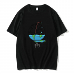R&auml;ppar Juice Wrld Graafiline T-s&auml;rk Naljakad Anime Koomiksistiilis T-s&auml;rgid Unisex Naised Hip Hop &Uuml;lem&otilde;&otilde;dulised T-s&auml;rgid Unisex Lahtine Puuvillane T-s&auml;rk 3XL