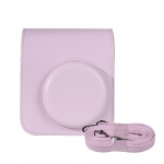 Kiirkaamera kaitse&uuml;mbris PU-nahast kaamera hoiukott koos eemaldatava reguleeritava &otilde;laga lilla