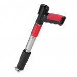 K&auml;sitsi mini terasest naelp&uuml;stol, 5 k&auml;iku, reguleeritava v&otilde;imsusega seina naelp&uuml;stolid lakke traat HiderFixture jaoks 5 Gear & Nail Fastening Tool Only punane must v&auml;rv