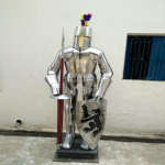 Medieval Knight Suit Of Full Body Armor Stainless Steel Templar Combat Armor suit replica Best Halloween gift