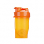 400 ml valgu&scaron;eileri pudel koos segamispalliga, lekkekindla disainiga spordi&scaron;eikeriga pudel Kerge plastikust segistipudel 400ML oranž