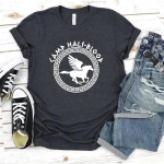 Camp Half Blood T-s&auml;rgid S&uuml;gises treeninglaagri m&auml;ngu T-s&auml;rk Halloween Maagiline kingitus Percy Jacksoni s&auml;rk Unisex T-s&auml;rgid Harajuku Tees S