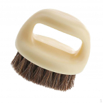 Horsehair Shoe Shine Brush leather material care Ash Removing Cleaning Polish Tool