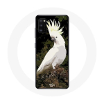 &Uuml;mbris Samsung Galaxy S20 plus Cockatoos Parrotsile Valge puu peal