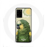 &Uuml;mbris Samsung Galaxy S11 Plus Amazon Parrots Green jaoks