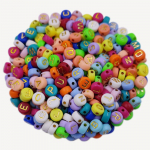 100 tk 6/7mm lahtised helmed ehete tegemiseks, v&auml;rviliste kirjade tegemiseks meisterdage k&auml;sit&ouml;&ouml; ripatsiga kaelakee k&auml;ev&otilde;ru 7# Silver 7mm