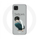 &Uuml;mbris Samsung Galaxy A22 5G Death Note Anime L jaoks