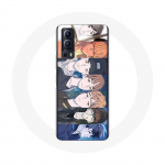 Coque pour Vivo Y72 Bangtan Sonyeondan 7 Fates Chakho Avec BTS Hosu Haru Hwan Zeha Jooan Cein Dogeon