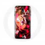 Coque pour Samsung Galaxy J3 2017 Tanjiro Demon Slayer Kimetsu no Yaiba en col&egrave;re