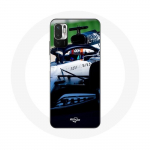 Valge &uuml;mbris Xiaomi Redmi Note 10 5G vormel 1 Pierre Gasly F1 Driver jaoks