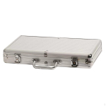 Kiipide kandekott Komplekt Hoidik, Alumiiniumisulam Paksenenud hoiukarp Reisimiseks Koduseks kasutamiseks white
