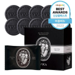 Buca Classic Houttuynia cordata black charcoal soap lemon verbena scent, 100g, 10 pieces