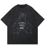 2024 Streetwear Spiny Bear Graphic Unisex T-s&auml;rk S must