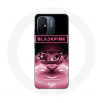 Coque pour Xiaomi Redmi 12C Wallpaper diamante Blackpink Kpop Logo Rose - Maniacase