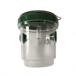 Youshengi mesilass&ouml;&ouml;dal&otilde;ksu rippuv k&auml;epide, p&auml;ikeseenergial t&ouml;&ouml;tav LED-valgus, professionaalse kanali disainiga l&auml;bipaistev keha lendava l&otilde;ksu aiavarustus roheline