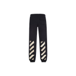 OFF-WHITE Teip Arrows Pikad dressip&uuml;ksid Must/Beež Meeste Streetwear OMCH020R20E300021048 L black