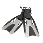 Sukeldusuimed ujumiskindlad silikoonist kerged ujumislestad, snorkel algajatele meestele Blue Size M