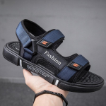 Suvised kerged meeste sandaalid, mustad EVA libisevad pehmed vabaaja sandaalid meestele Sandle Sandalias Hombre, suur suurus 47 48 45 sinine