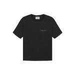 Fear of God Essentials Veniv Limusiini Logoga &Uuml;mmarguse Kaelusega L&uuml;hikeste Varrukatega T-s&auml;rk Unisex Topid Must FOG-FW21-221 XL