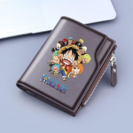 Anime rahakoti m&uuml;ndikott multifilm Luffy Roronoa Zoro mustriga kaardihoidjad poistele kingitused 12.2*9.5cm