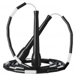 300 cm laste bambusliigendiga h&uuml;ppen&ouml;&ouml;r, reguleeritav ergonoomiline libisemisvastane k&auml;epide, sasipuntravaba f&uuml;&uuml;siline testimine &Otilde;pilaste treenimine t&auml;iskasvanutele h&uuml;ppen&ouml;&ouml;r valge