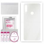 apgo Protective Skin Sticker for the back compatible with TCL L10 Pro, Wrap Film, Foil, Vinyl - Pattern Matte Transparent