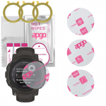 3x apgo Ultra-Clear Hybrid kaitseklaas, mis &uuml;hildub Garmin Instinct 2 Solariga, painduv nanoklaas, suurep&auml;rane asendus karastatud klaasile, scratc