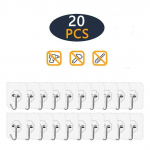 VISHUA 10/20/50tk Isekleepuvad universaalsed konksud 20pcs