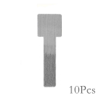 10/20 tk Vabastatavad kaablik&ouml;idikud Hiir K&otilde;rvaklapid Juhtmete juhtimine Nailonist kaablik&ouml;idikud Korduvkasutatav aas-r&otilde;ngas lindi rihmad lips 10 Pcs must