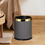 Garbage Bin Waste Can 10L without Lid Multipurpose Portable Open Top Trash Bucket for Restaurant hall v&auml;rv
