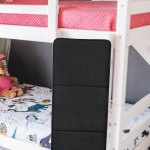 Children Bunk Bed Ladder Cover Lock Easy to Install Foldable Stairs for