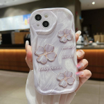 Flower Soft telefoni&uuml;mbris Samsung A55 S24 Ultra A35 A54 A53 A34 S23 IPhone 15 11 Reno 11 8T Realme C55 C67 Xiaomi 13T Redmi Note 13 Note 12 kate Redmi Note 13 5G