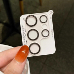 Glitter kaamera kaitseklaas Samsung Galaxy S24 Ultra kaamera objektiivi klaas Samsung S23Plus S22+ S22 Ultra objektiivi kate For S22 Plus punane