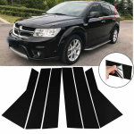 Autoukse akna dekoratiivsamba postikate l&auml;ikiv klaverimust Dodge Journey 2009-2020 jaoks