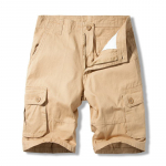 Meeste suvised lahtised &uuml;hev&auml;rvilised 5-punktilised l&uuml;hikesed p&uuml;ksid: Trendikad ja vabaaja rannap&uuml;ksid YK001 Khaki. 38 (about 2 feet 9) khaki