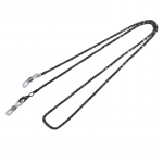 Lugemisprillid Prillid P&auml;ikeseprillid Prillide hoidja Kaelan&ouml;&ouml;r Metallist rihma kett 1pc must