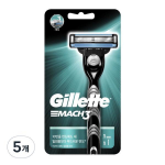 Gillette Mach3 raseerija, 1 t&uuml;kk, 5 t&uuml;kki, Korea raseerimistera